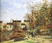 Camille Pissarro Walking in the countryside Spain oil painting artist
